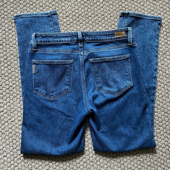 A47- Paige Brigitte straight leg jeans sz 27 - Picture 3 of 7